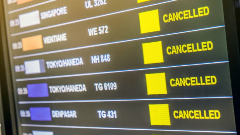 Welche Rechte haben Flugpassagiere bei einem Flugausfall? Flugausfall,Annullierung,Fluggesellschaft,Fluggast